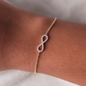 Infinity Diamond Bracelet