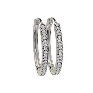 CZ Hoops Earring