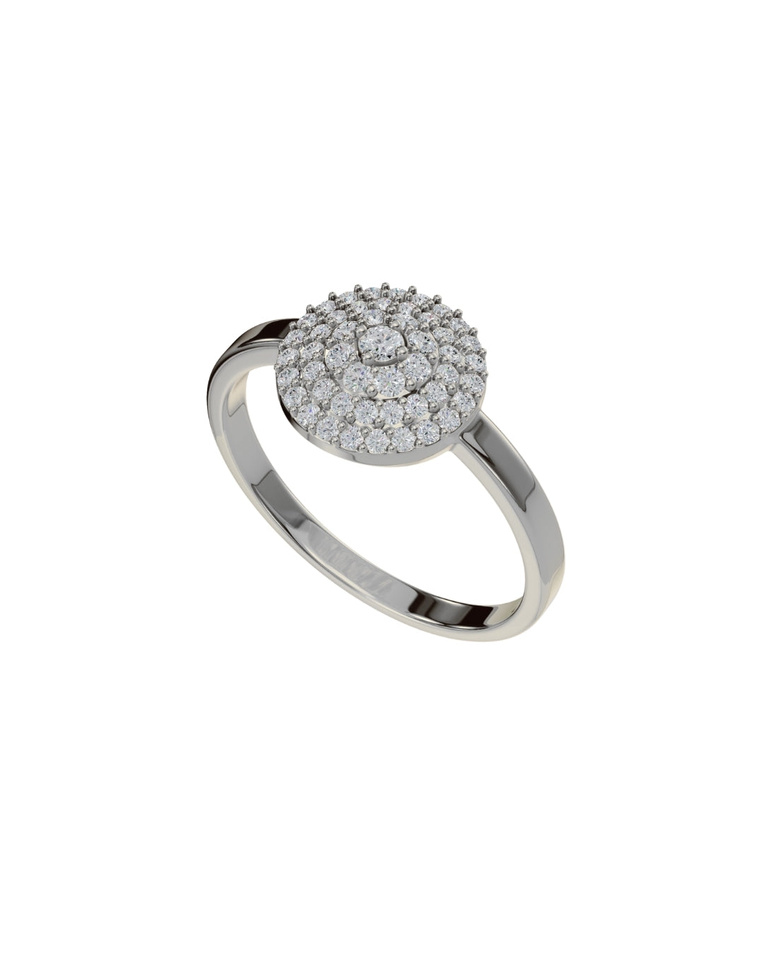 Diamond Circle Ring