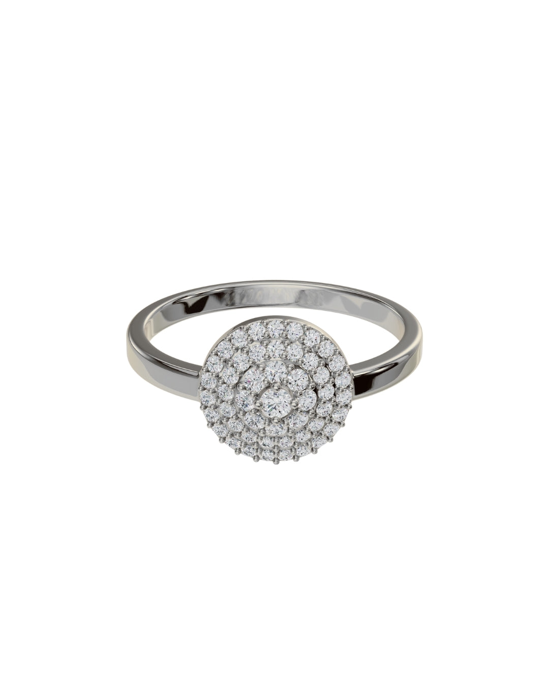 Diamond Circle Ring