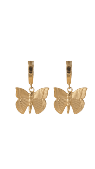 Gold Butterfly Huggies