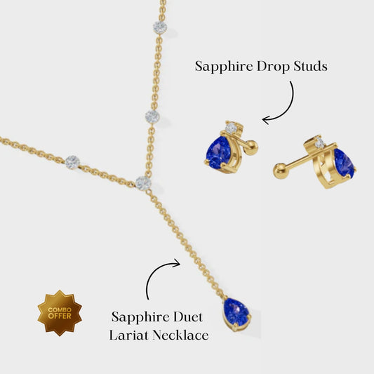 Sapphire Drop Set