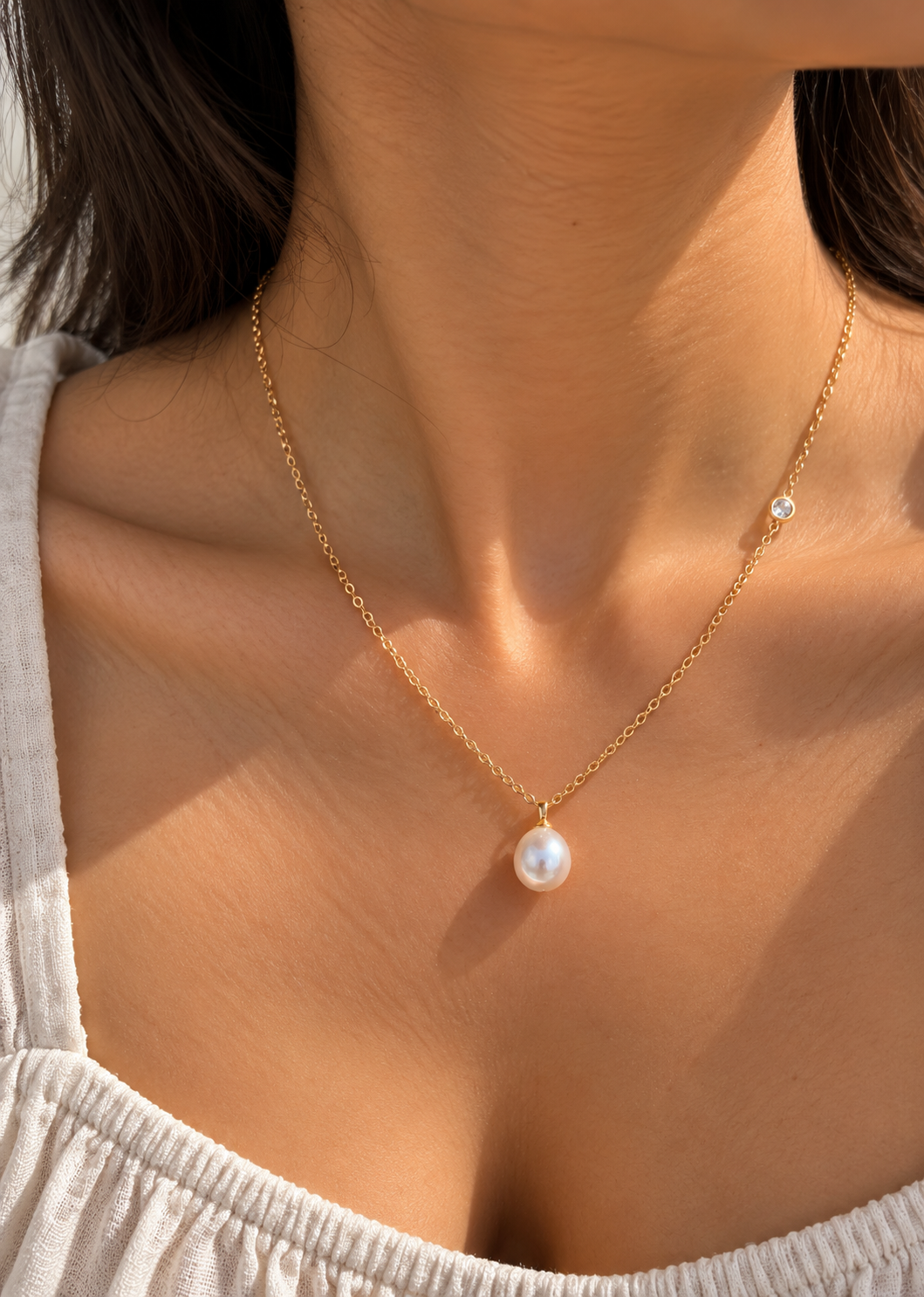 Pearl Drop Necklace