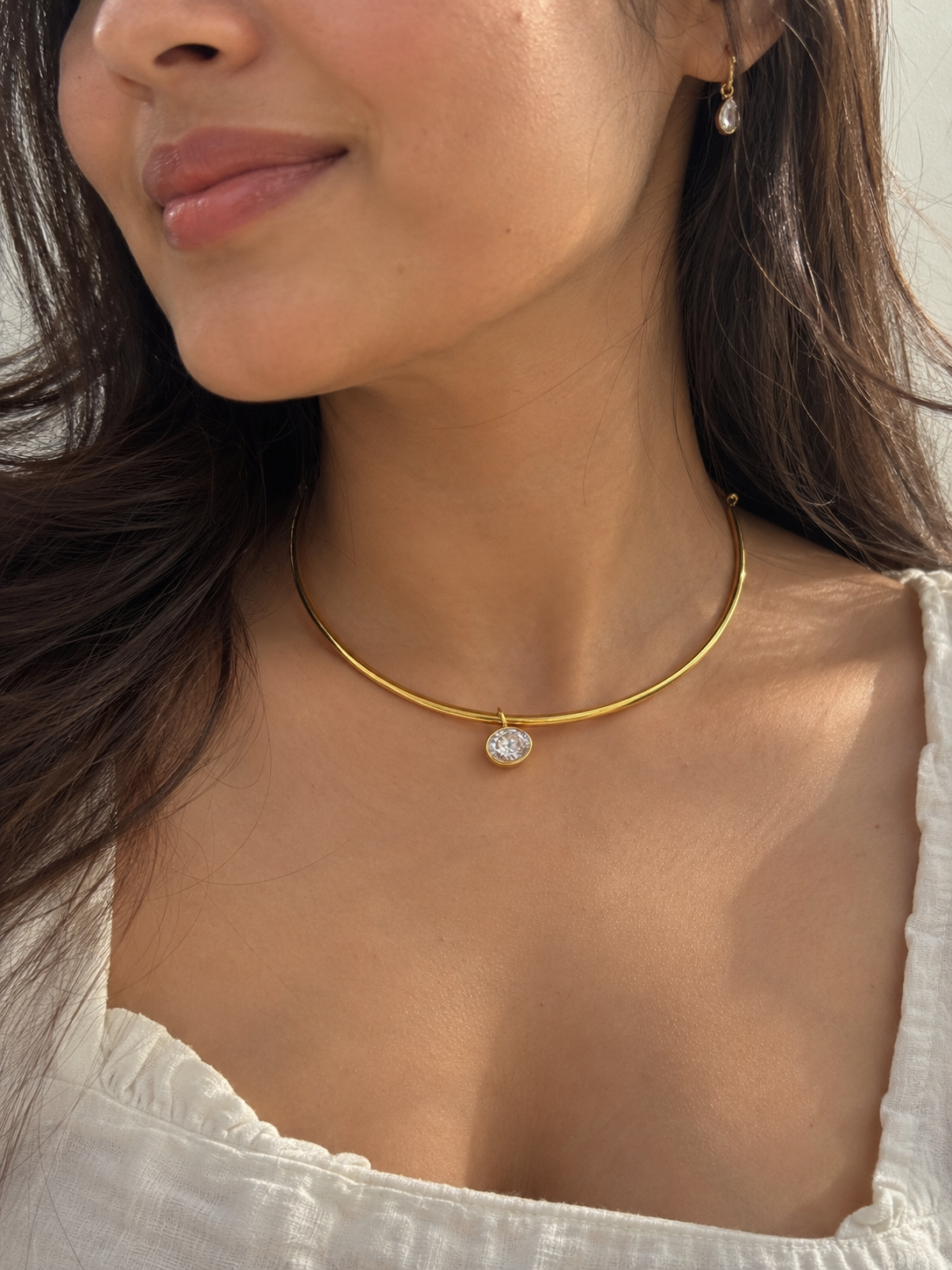 Solitaire Collar Choker