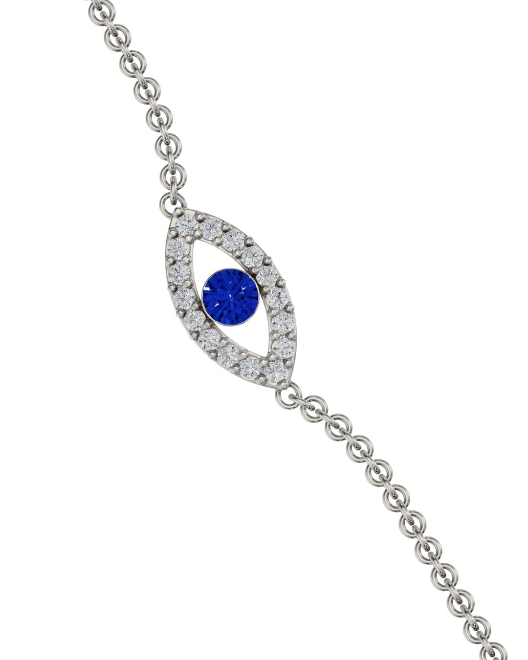 Blue Evil Eye Bracelet