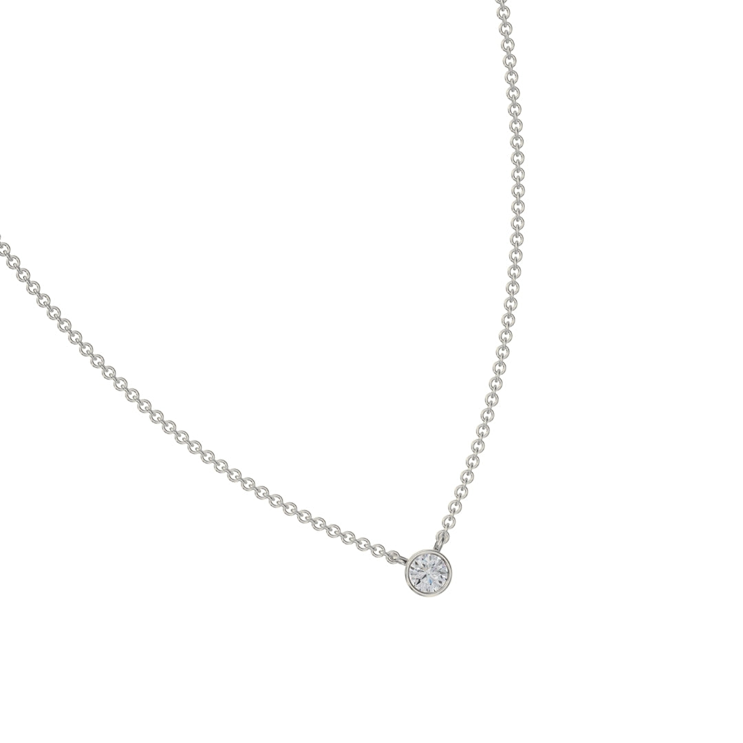 Solo Diamond Necklace