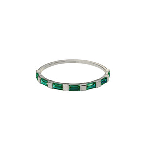 Emerald Baguette Bliss Ring