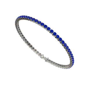 Sapphire Tennis Bracelet