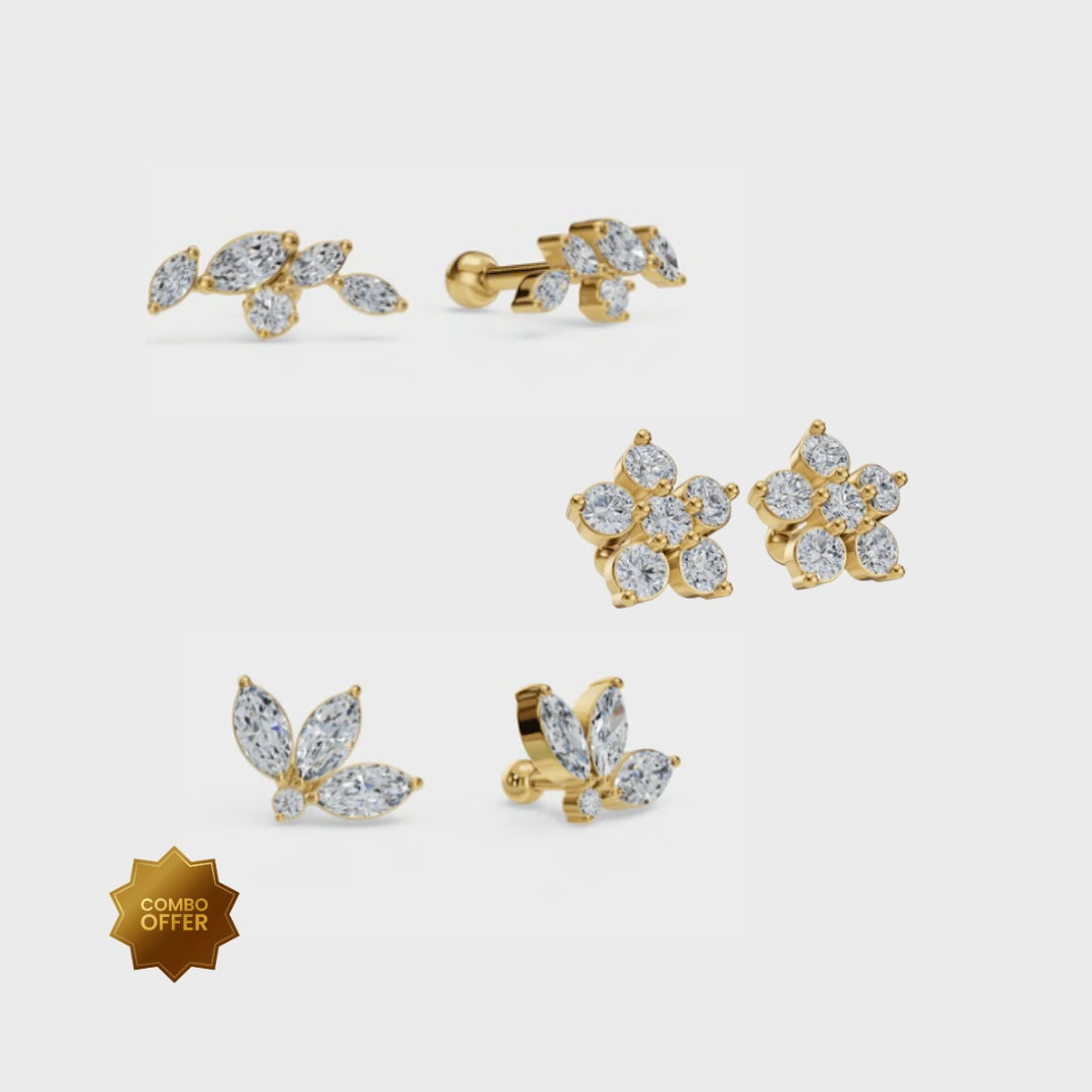 Best Selling Studs Combo