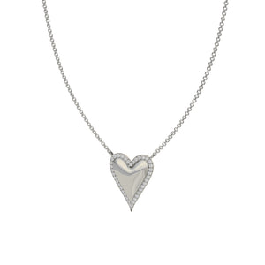 Studded Heart Necklace