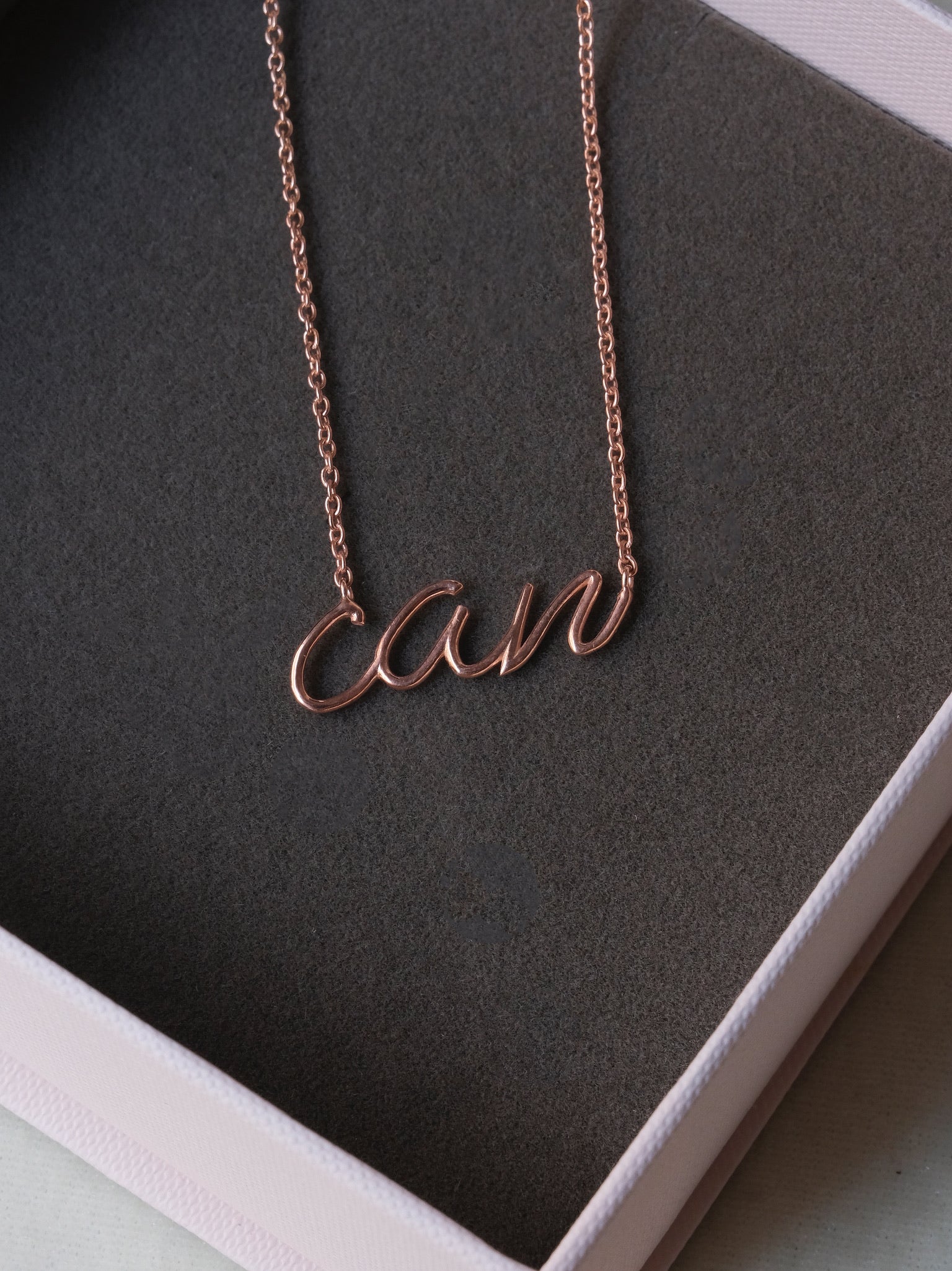 Cursive Name Necklace