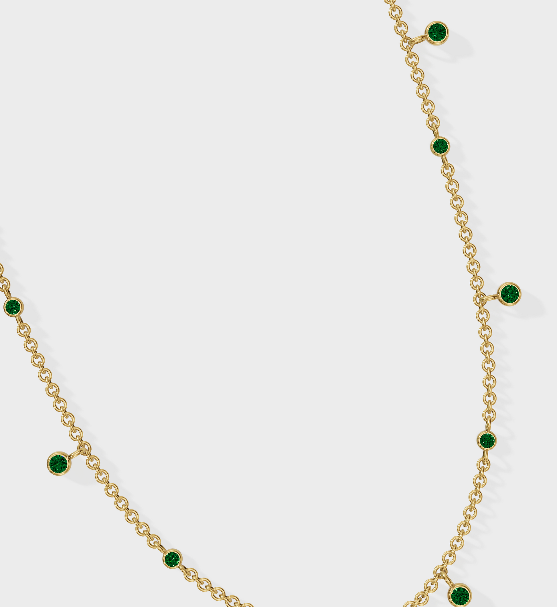 Emerald Drop Necklace