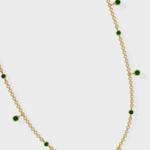 Emerald Drop Necklace