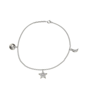 Star Moon Sun Bracelet