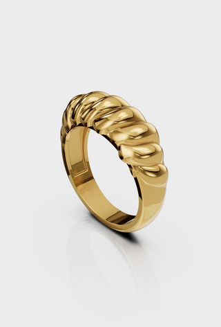 Curved Mound Ring