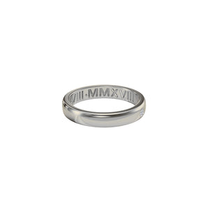 Engrave Diamond Ring