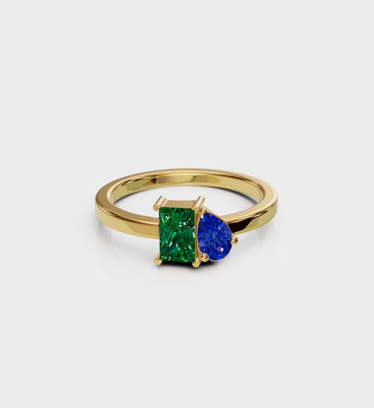 Ocean Emerald Ring