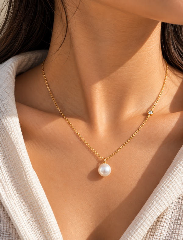 Pearl Drop Necklace