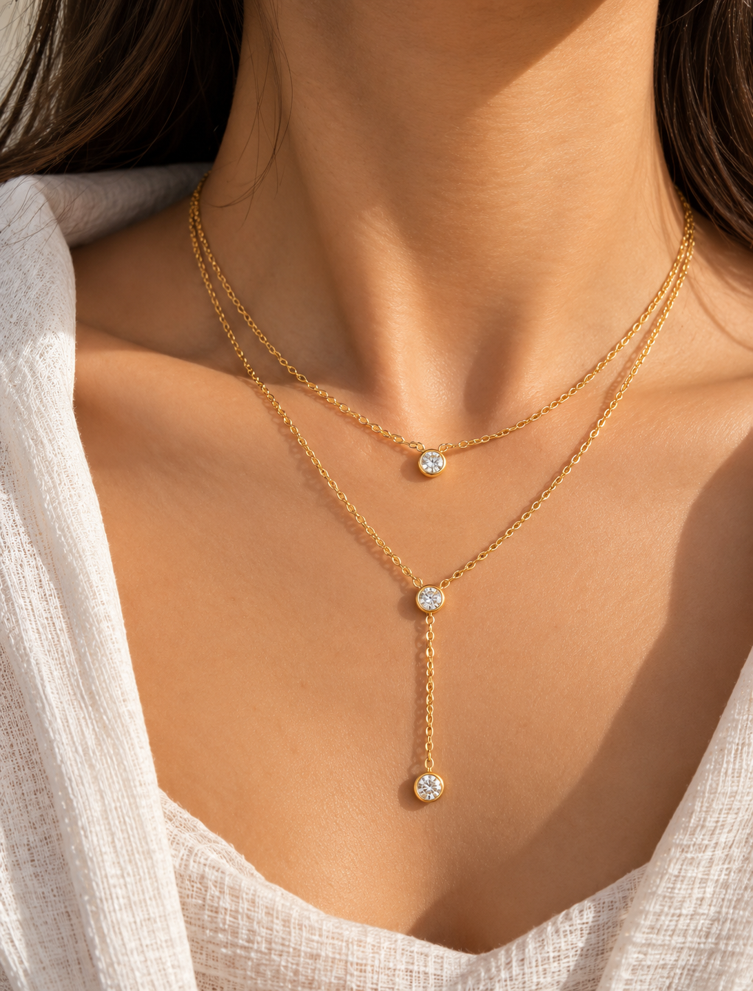 Layered Solitaire Lariat