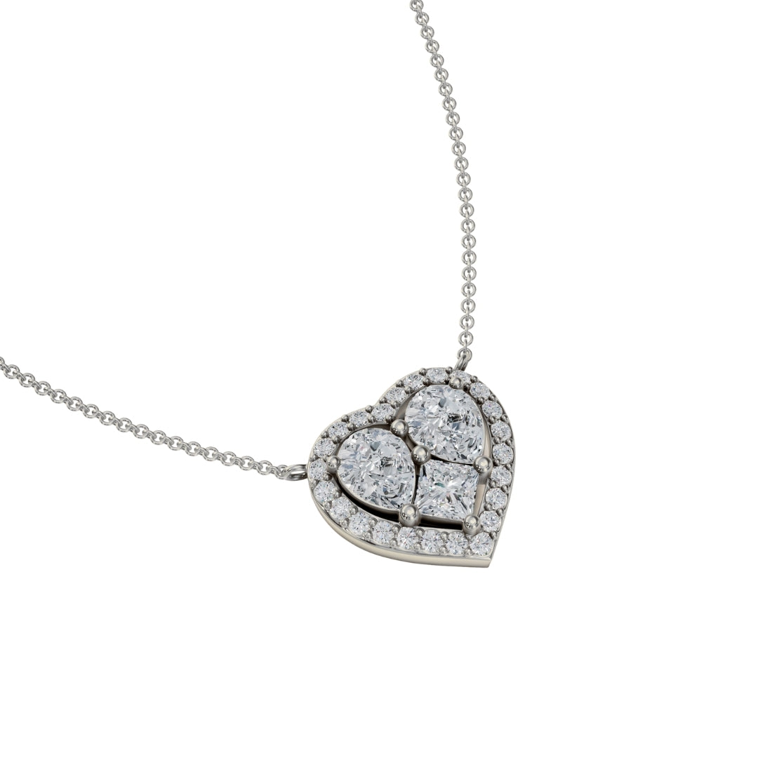 Diamond Heart Necklace