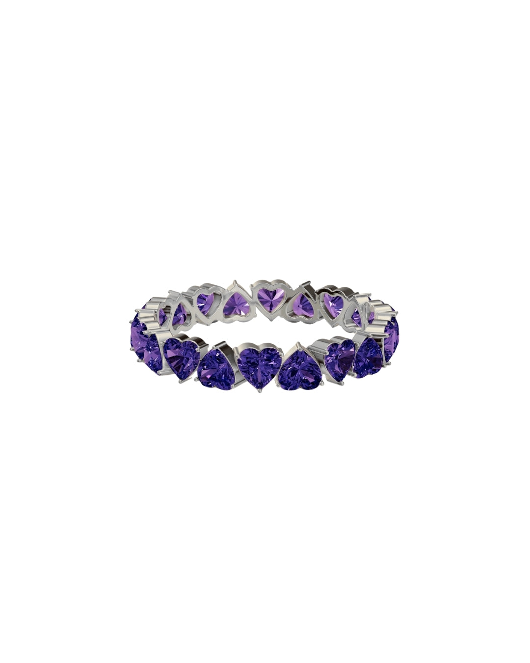 Lavender Love Eternity Ring