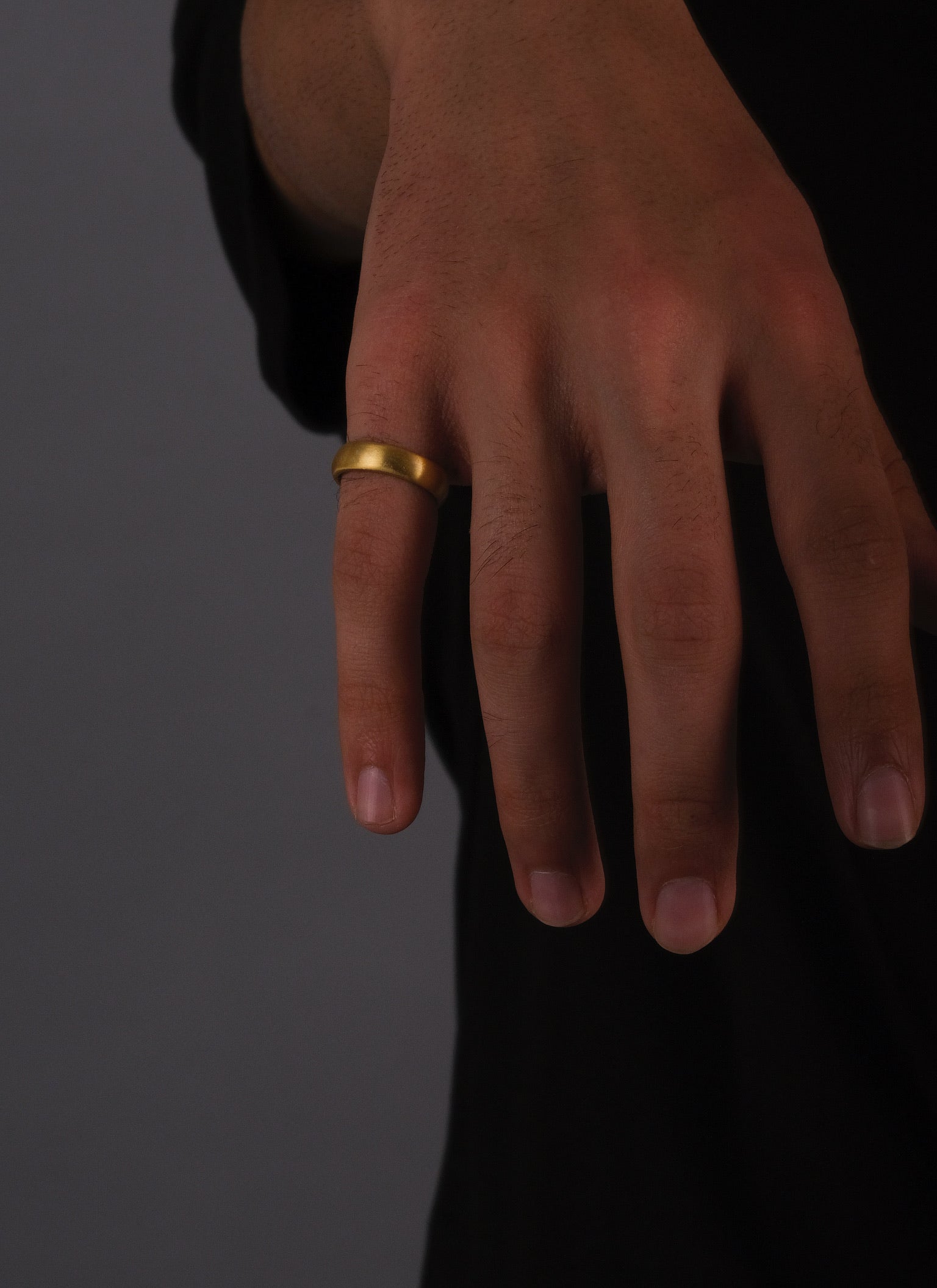 6 mm Matte Ring-Rings-Anushka Jain Jewellery