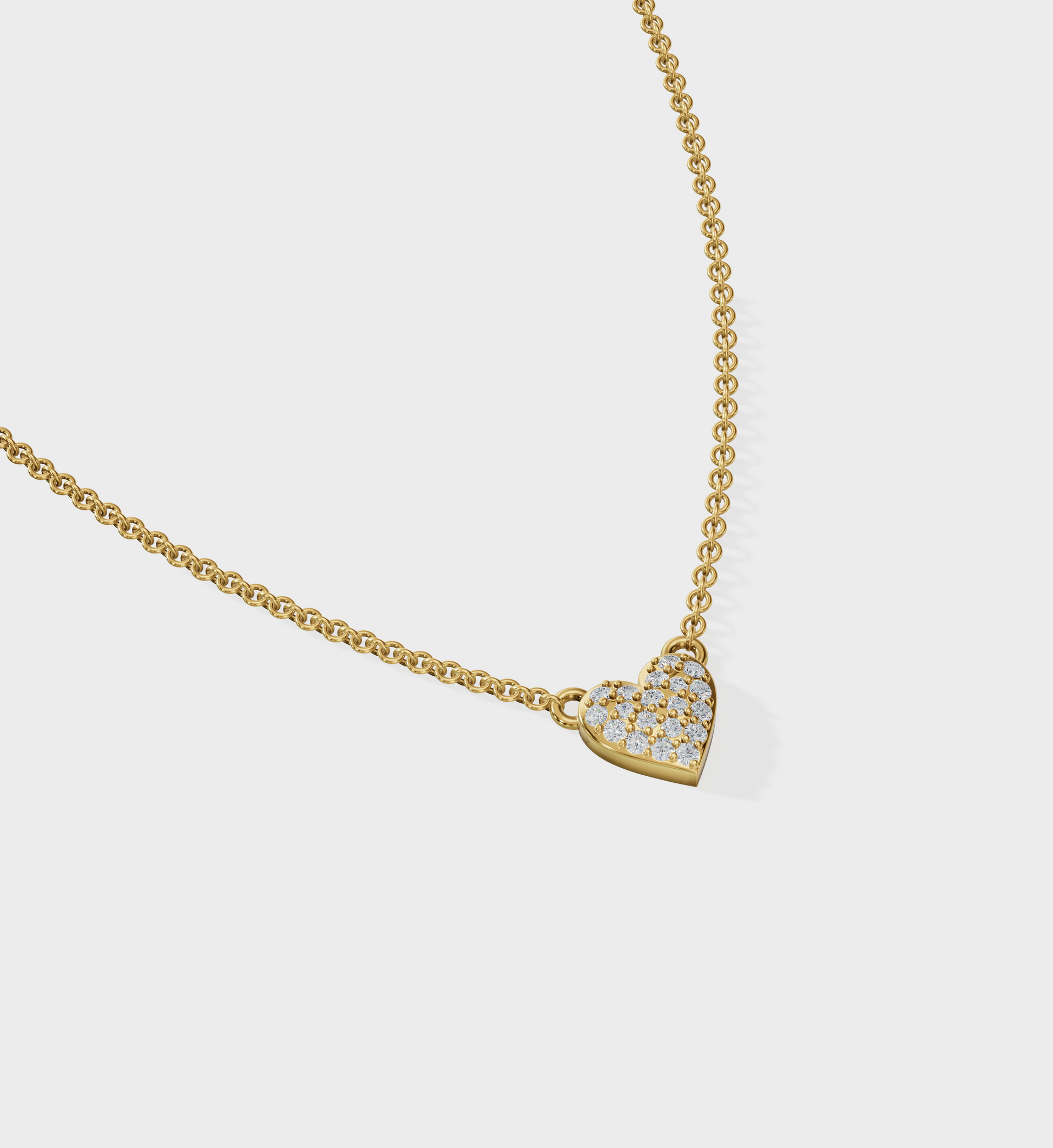 Pave Diamond Necklace