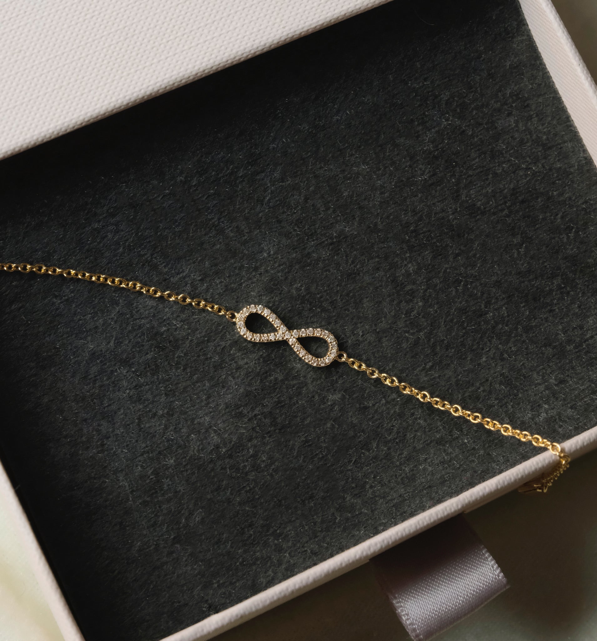 Infinity Diamond Bracelet