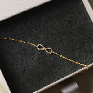 Infinity Diamond Bracelet