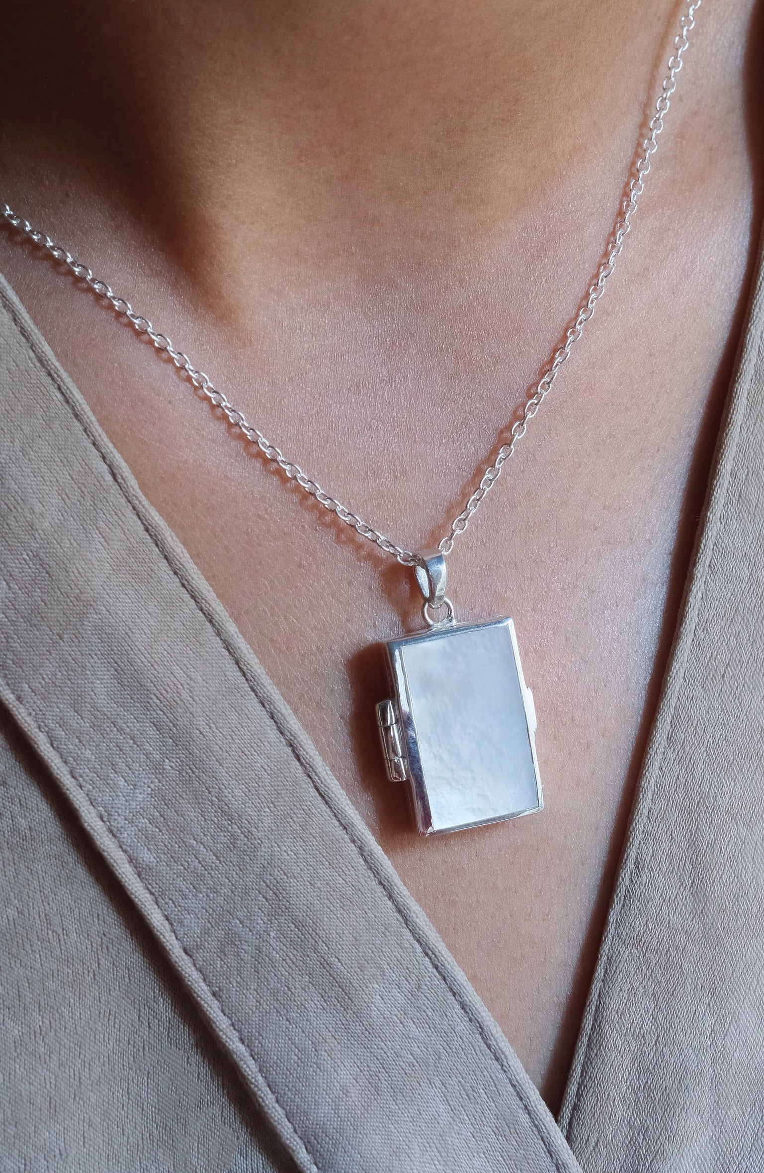 Mother Of Pearl Locket