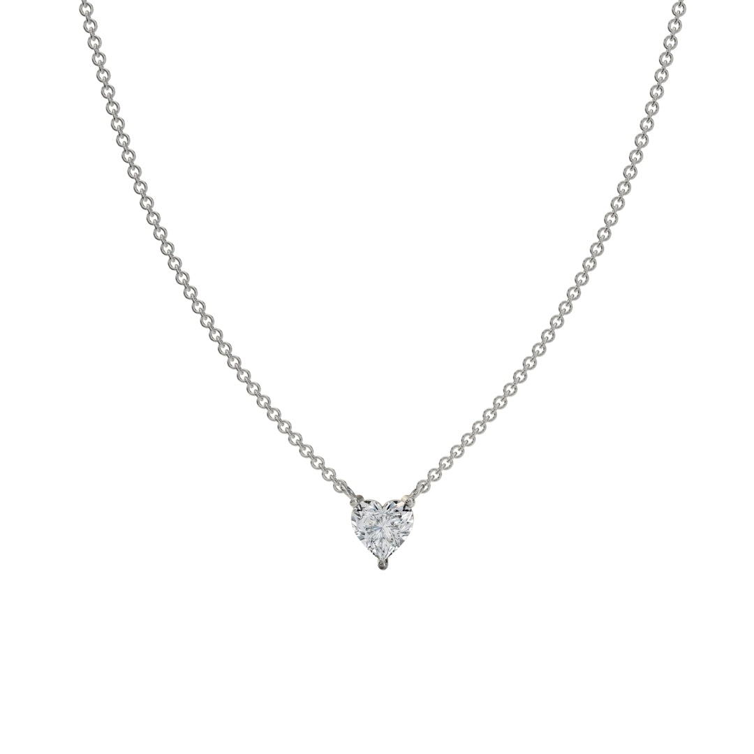 Heart Diamond Necklace