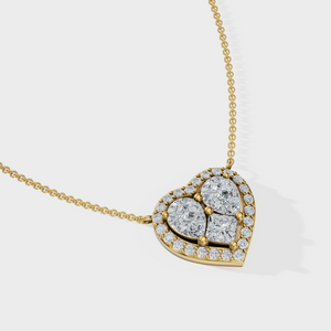 Diamond Heart Necklace