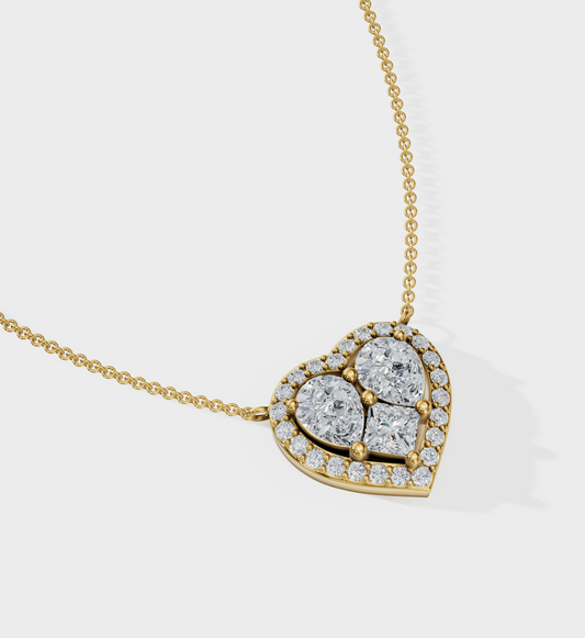 Diamond Heart Necklace