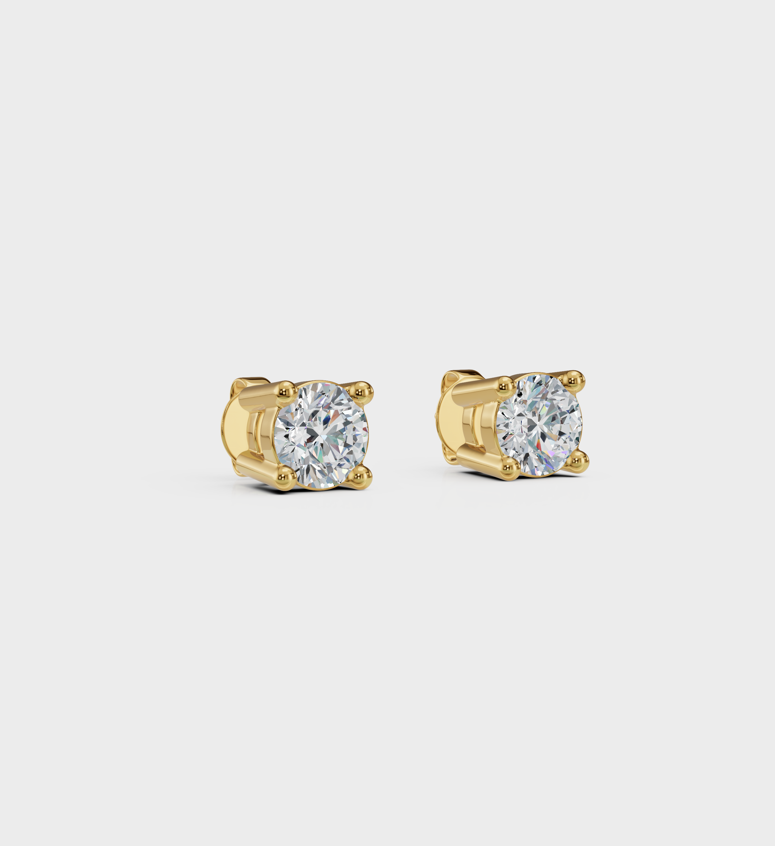 7 mm Diamond Studs-Studs-Anushka Jain Jewellery