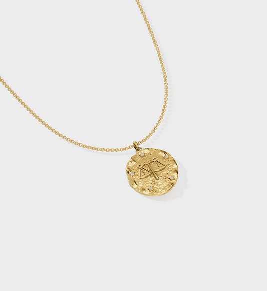 Libra Zodiac Necklace