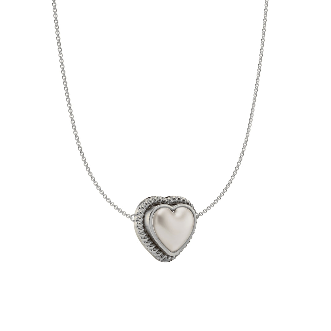 Heart Stone Necklace