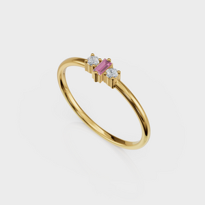 Rose Cascade Ring