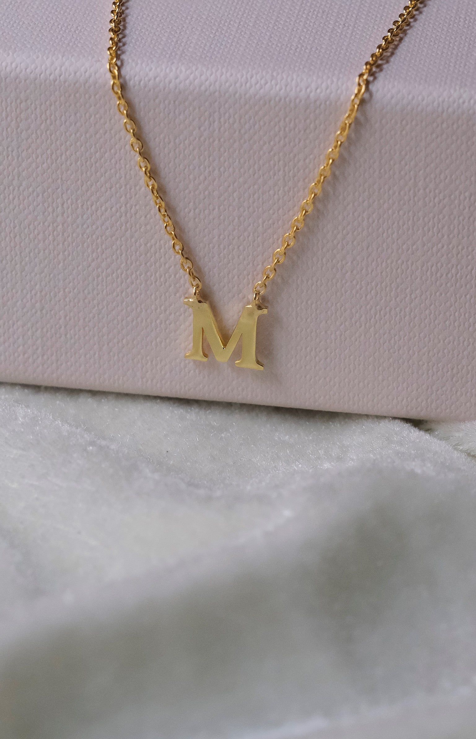 Uppercase Initial Necklace