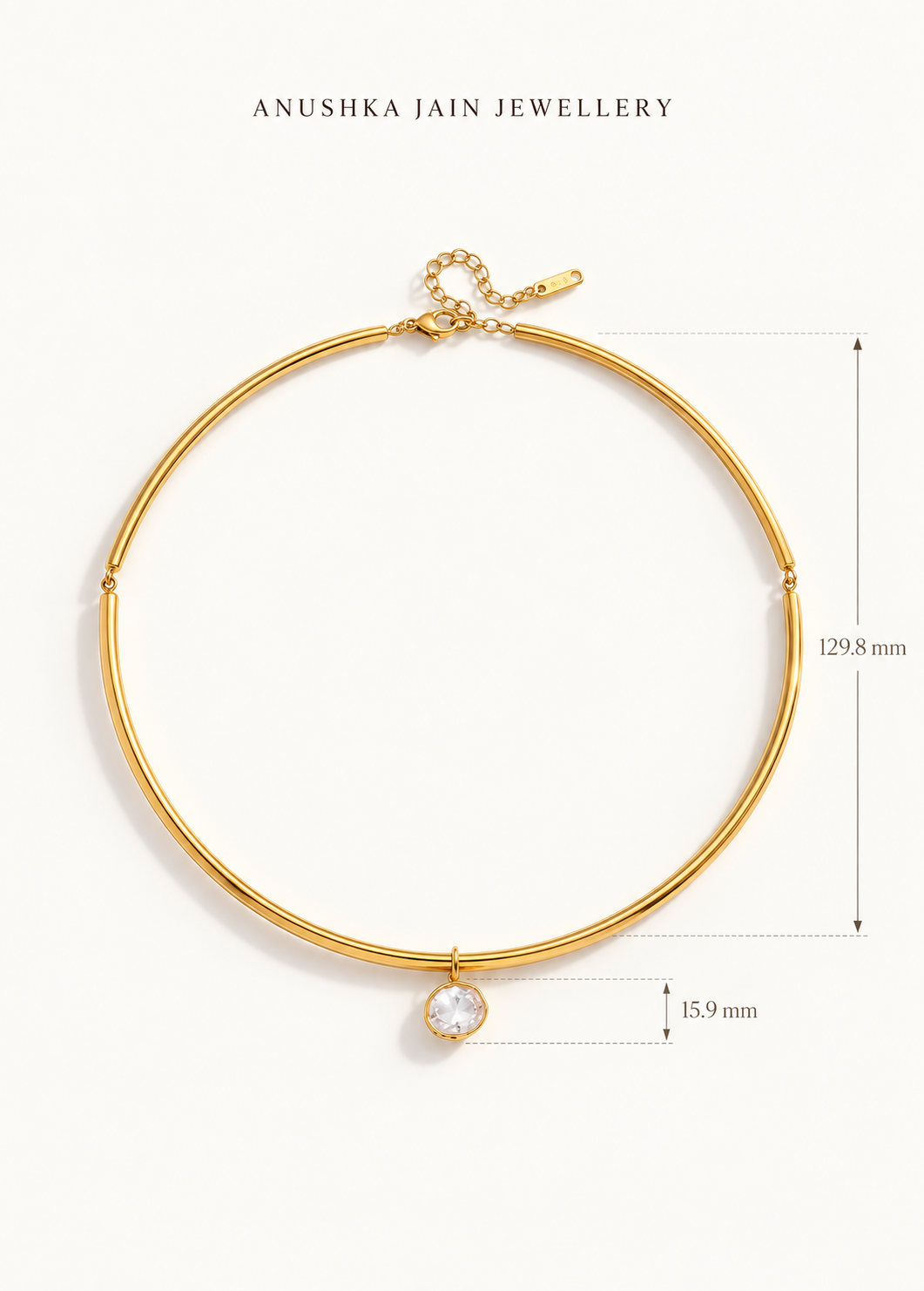 Solitaire Collar Choker