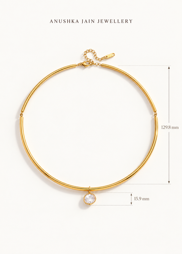 Solitaire Collar Choker
