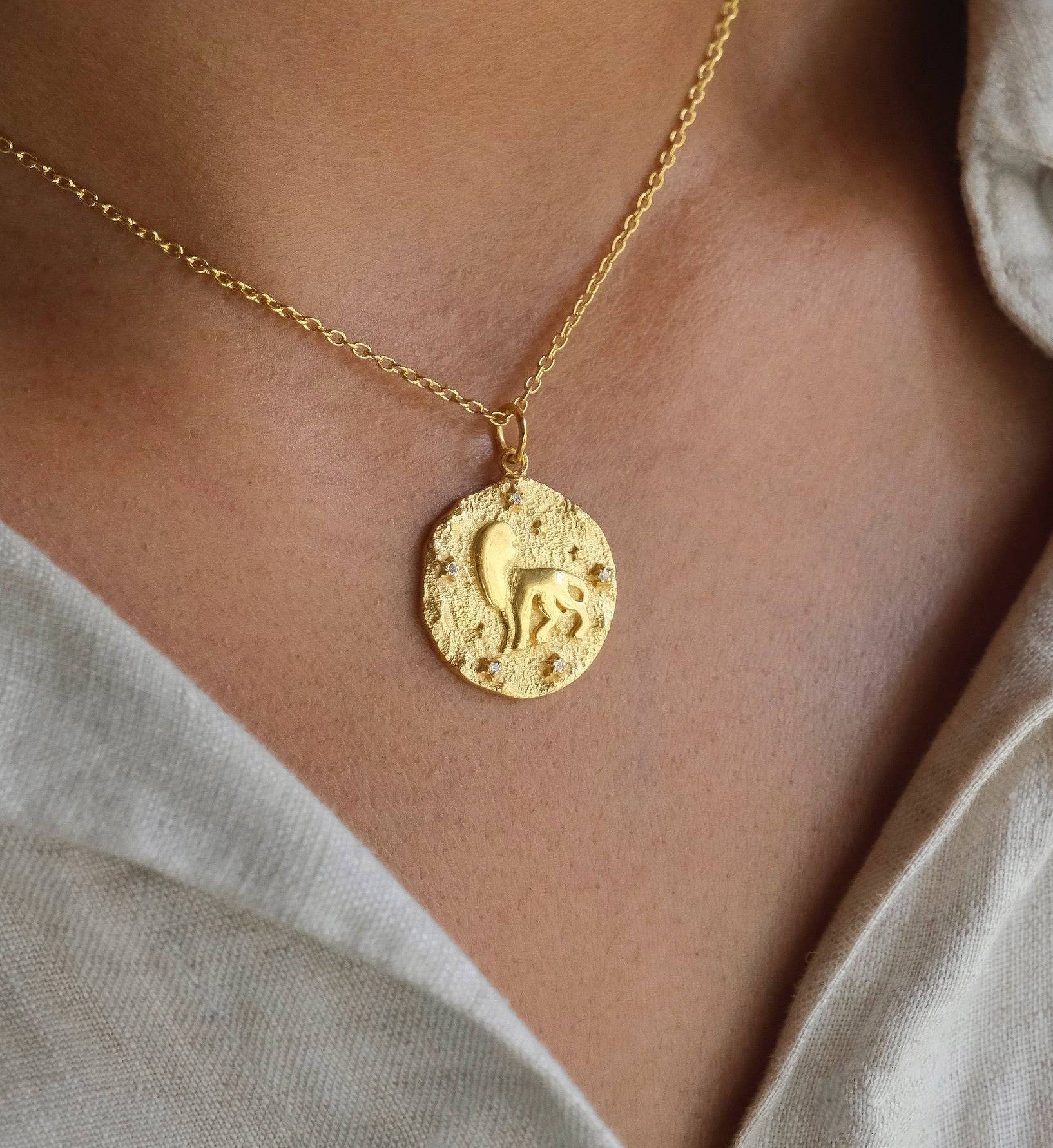 Leo Zodiac Necklace