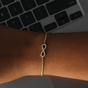 Infinity Diamond Bracelet