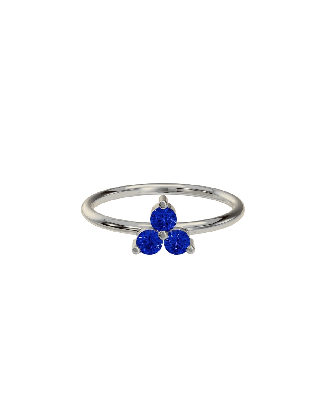 Sapphire Trio Ring