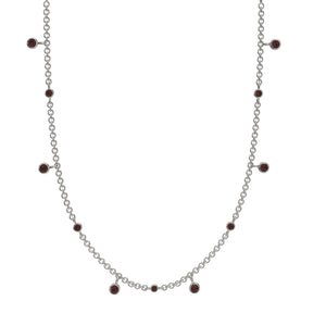 Ruby Drop Necklace