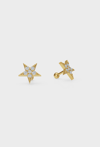 Diamond Star Studs