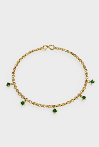 Emerald Drop Bracelet