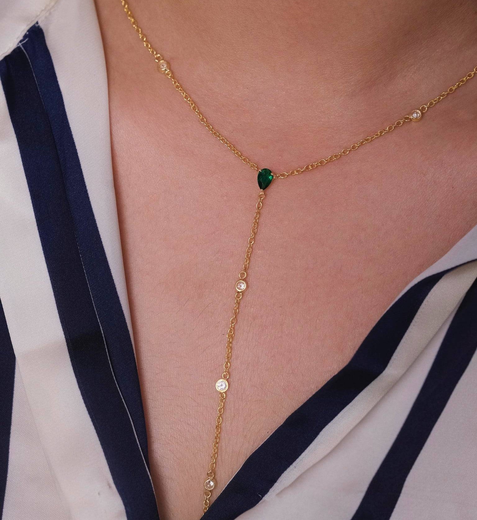 Elsa Lariat Necklace