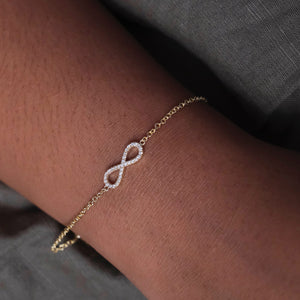 Infinity Diamond Bracelet