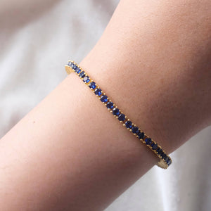 Sapphire Tennis Bracelet