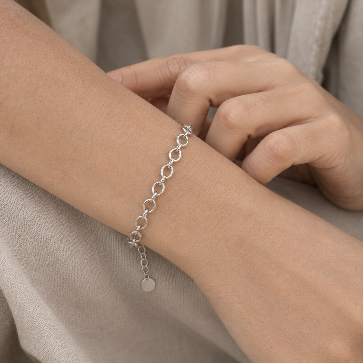 Arc Bangle Bracelet